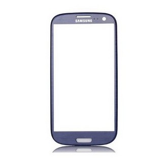Mica Pantalla Cristal Samsung Galaxy S3 I9300 Blanco Azul